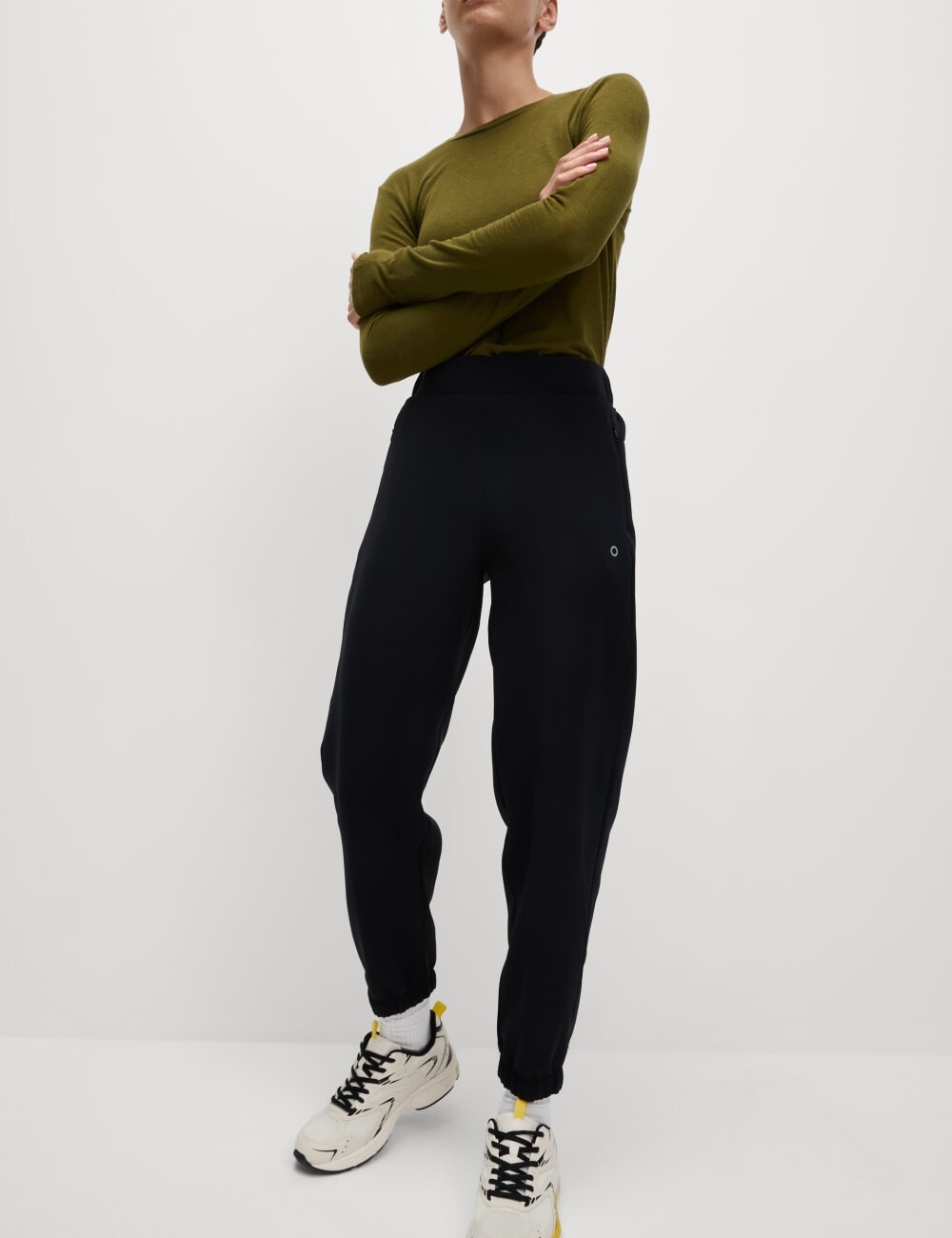 

Прогулочные брюки Stormwear Slim Fit 7/8 Goodmove, черный