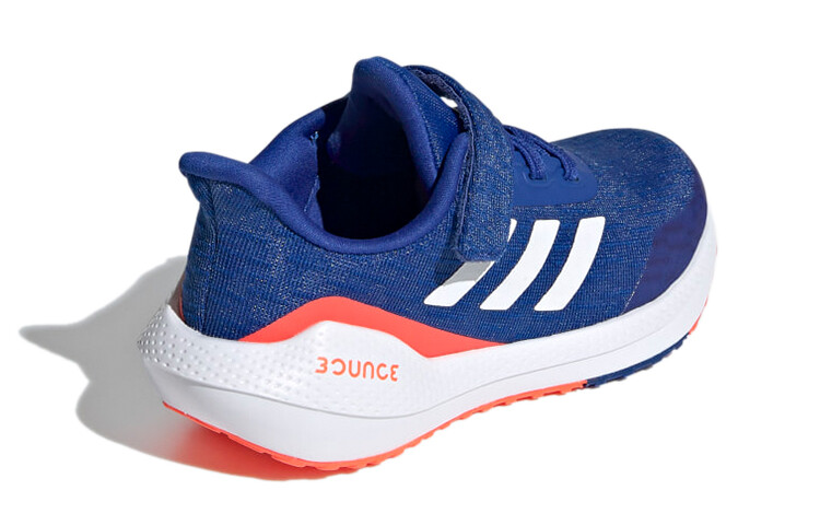 EQ21 Детские кроссовки Детские низкие синие/белые/оранжевые Adidas — фото 4