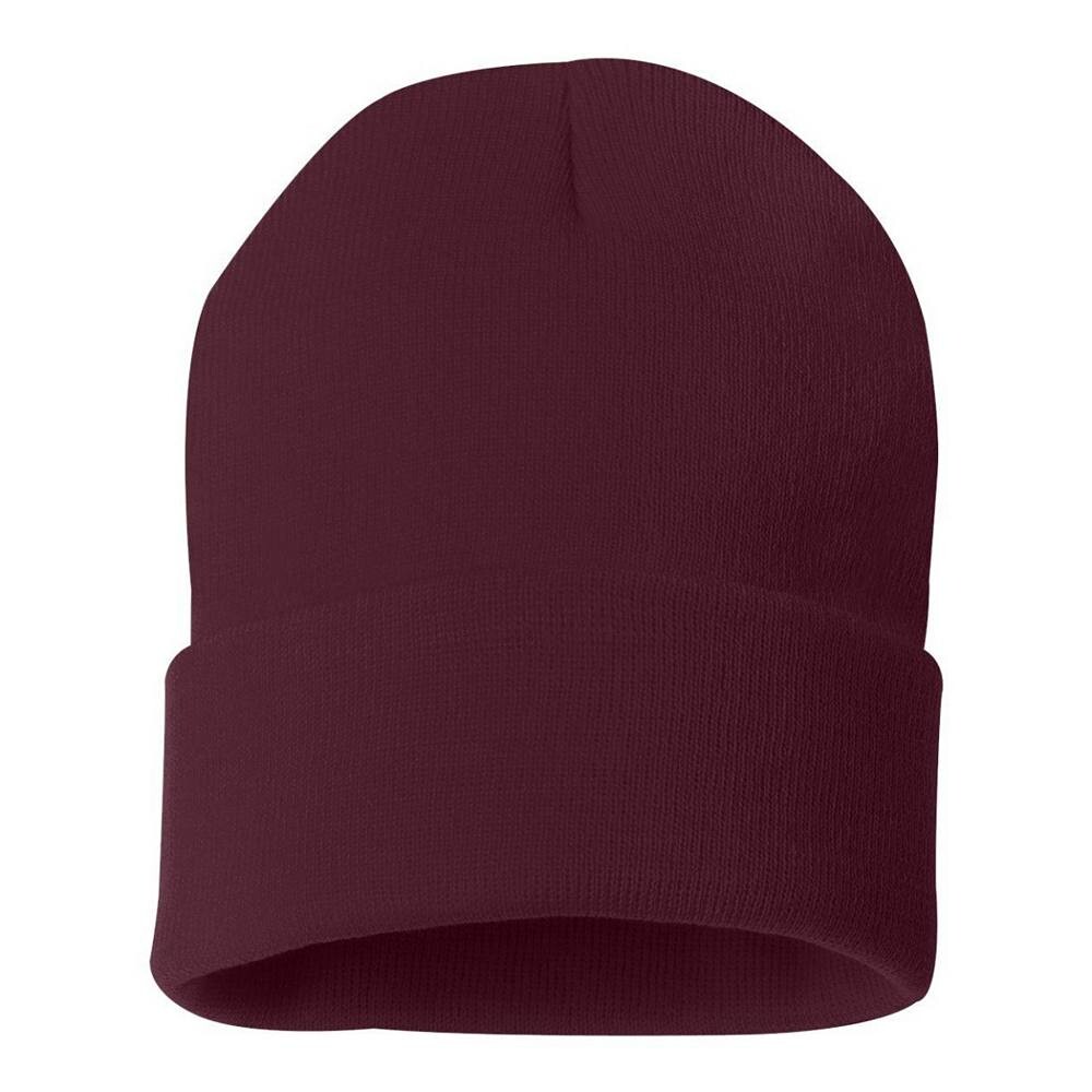 

Шапка Sportsman Solid 12 с манжетами Sportsmans Supply, цвет Maroon