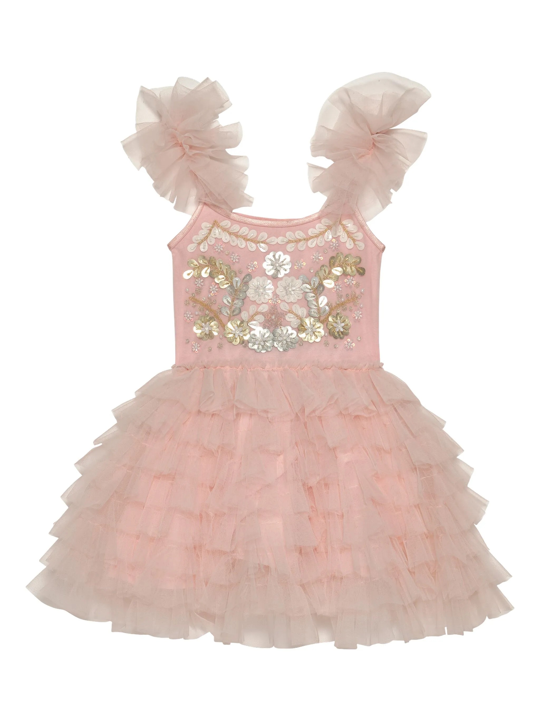 

Платье с оборками Tutu Du Monde, розовый