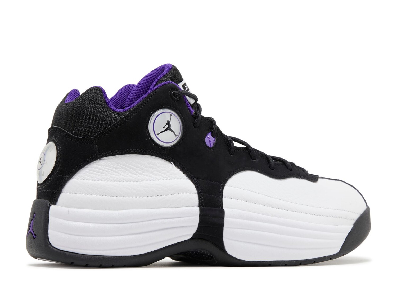 Кроссовки Air Jordan Jordan Jumpman Team 1 'White Black Field Purple', белый — фото 3