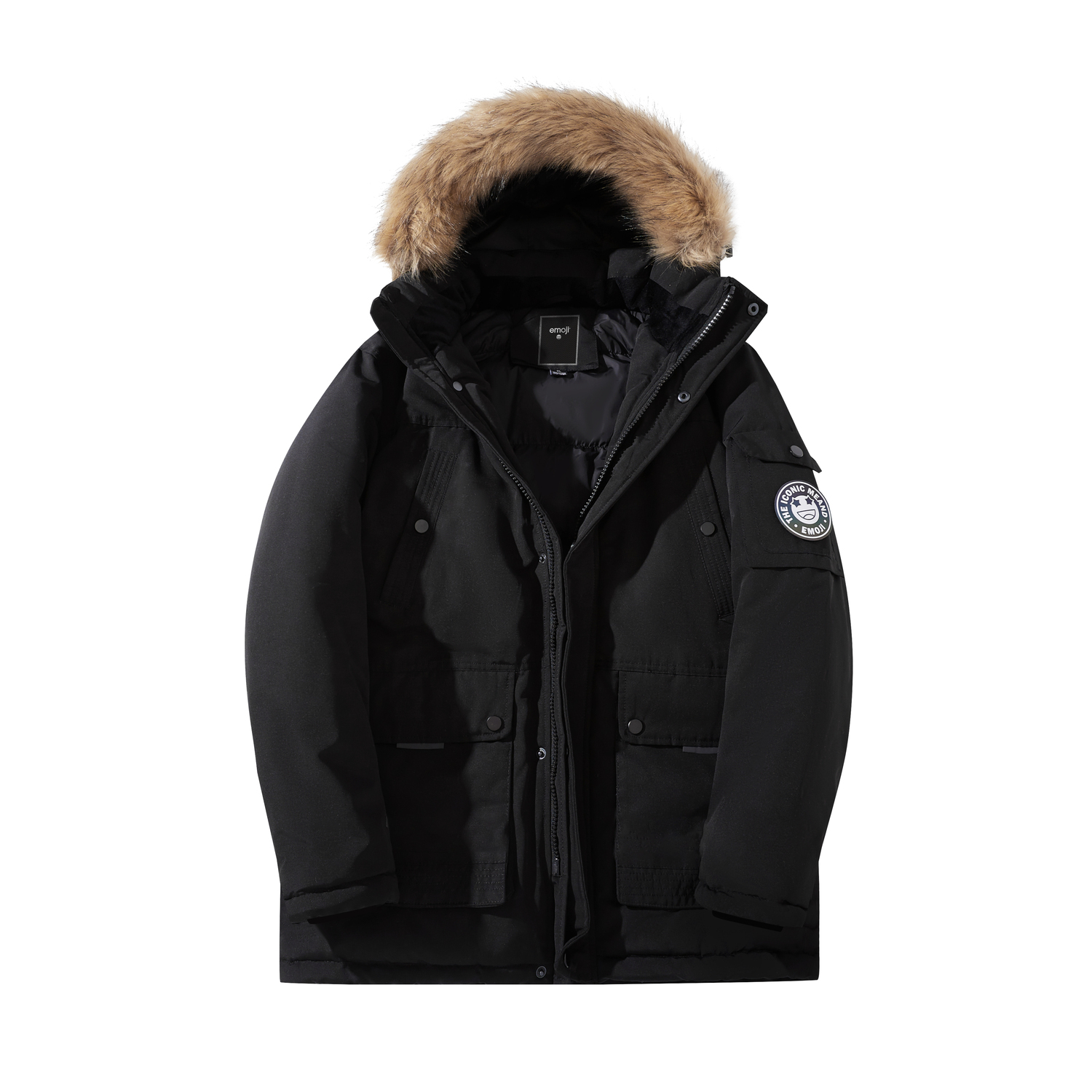 

Парка Unisex Emoji, экрю, Бежевый, Парка Unisex Emoji, экрю