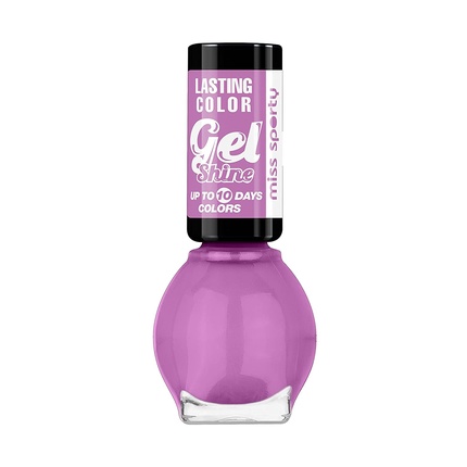 

Лак для ногтей Lasting Color Gel Shine 7 мл Catwalk Plum Miss Sporty