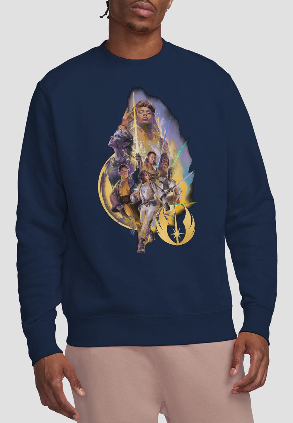 

Толстовка STAR WARS THE ACOLYTE HIGH REPUBLIC GROUP POSTER PRINT Star Wars, темно-синий