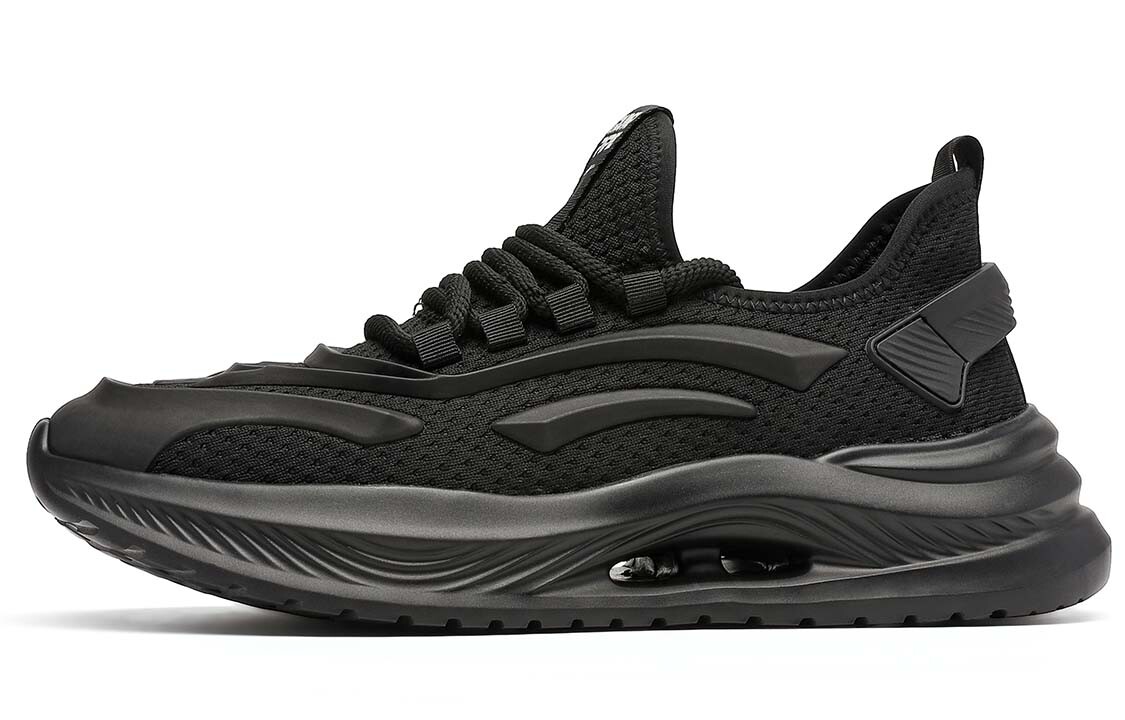 

Кроссовки мужские Lifestyle Shoes Men Low-Top Black Trumppipe, Черный, Кроссовки мужские Lifestyle Shoes Men Low-Top Black Trumppipe