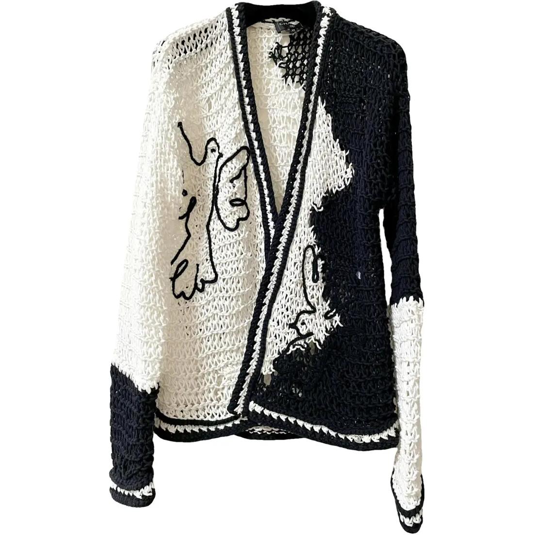 

Chanel Трикотаж для женщин, черный и белый