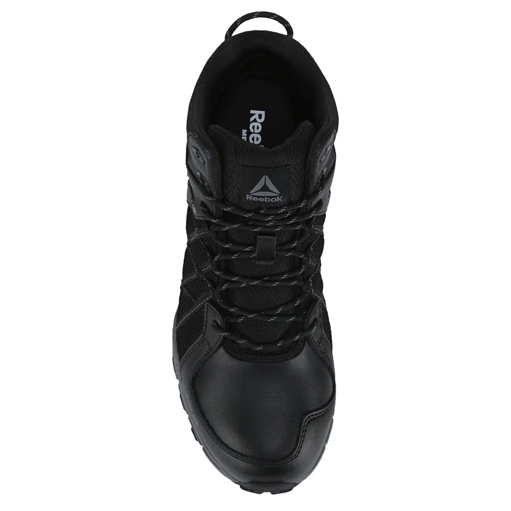 Рабочие ботинки с защитным пластинчатым носком Trailgrip Reebok Work, black/grey — фото 4