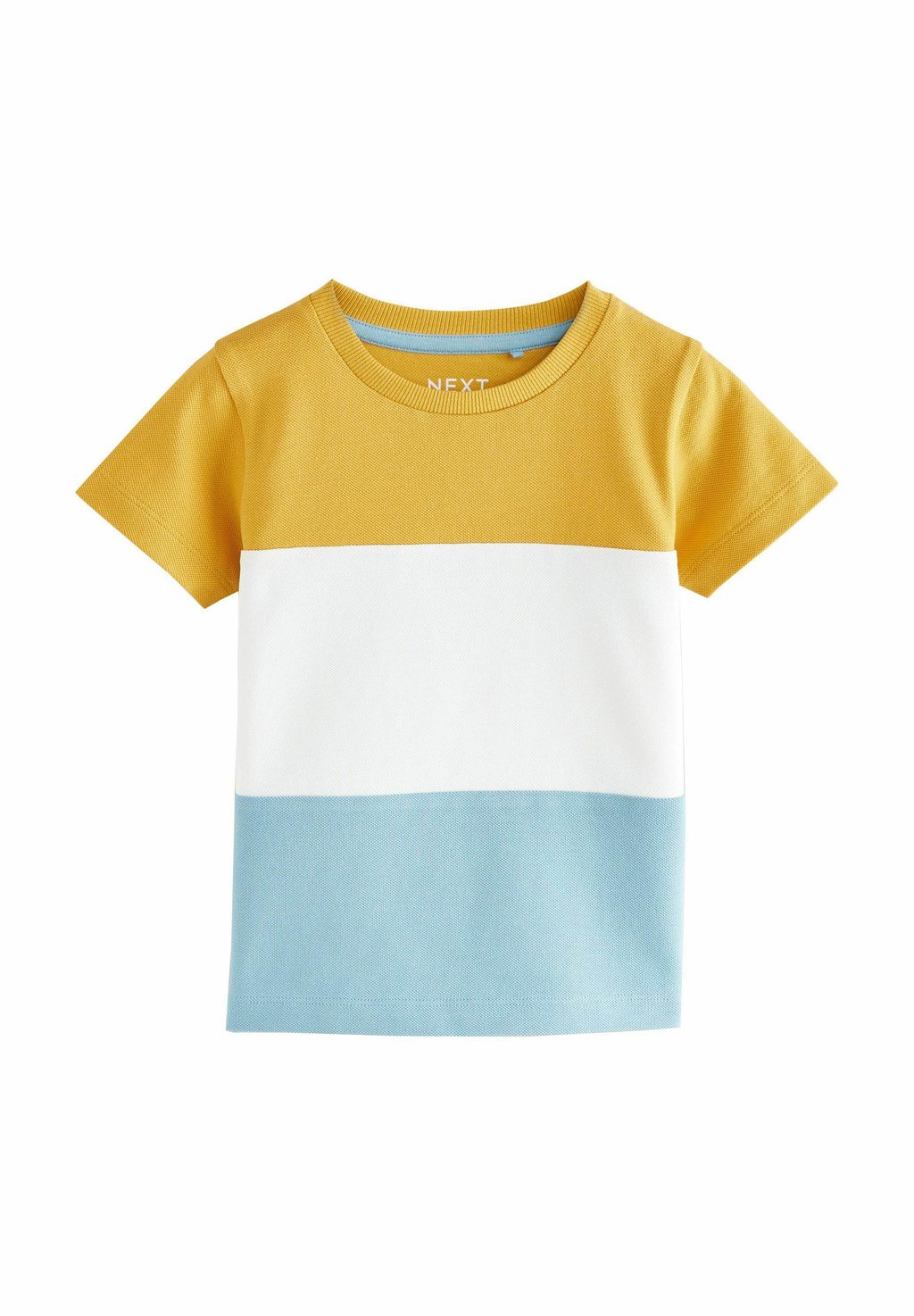 

Футболка с принтом SHORT SLEEVE COLOURBLOCK REGULAR FIT Next, синий
