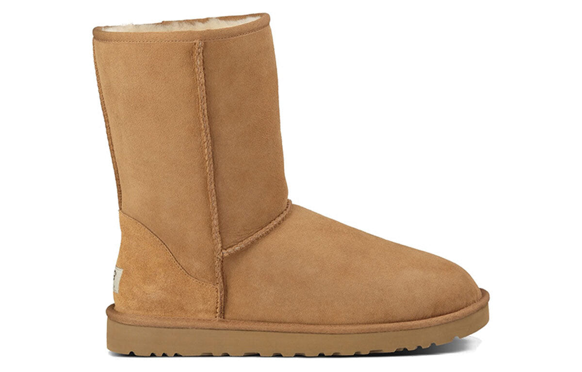 Мужские зимние сапоги UGG CLASSIC с овчиной, светло-коричневый — фото 3