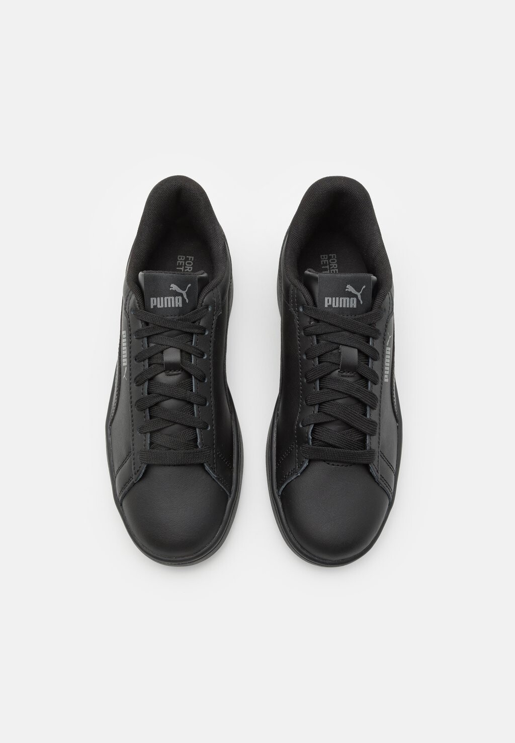 Низкие кеды Smash 3 0 L Jr Unisex Puma, цвет black/shadow gray — фото 4