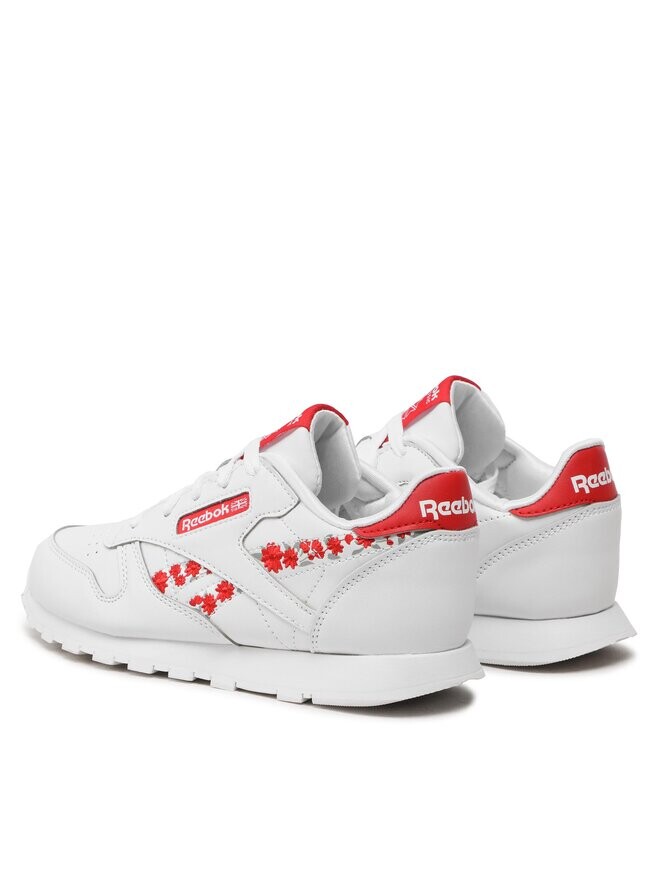 Кроссовки Reebok Classic Leather Shoes HP9521, белый — фото 3