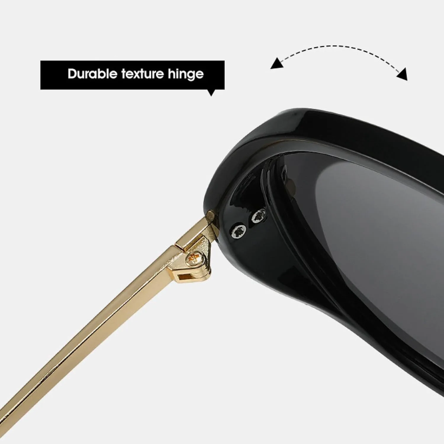 

Мужские солнцезащитные очки с двойной перемычкой большого размера в стиле ретро, ​​оранжевые, модные, с защитой от УФ-излучения UV400 VVTWSSW, Black-orange