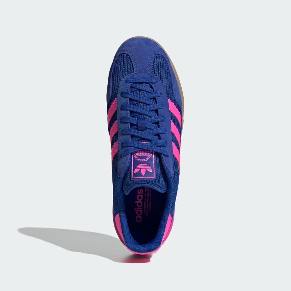 Кроссовки Adidas Gazelle Sala Shoes, цвет Royal Blue/Lucid Pink/Cloud White — фото 2