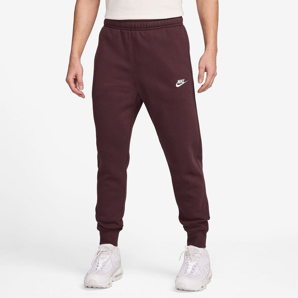 

Мужские флисовые джоггеры Nike Sportswear Club, цвет Burgundy Crush