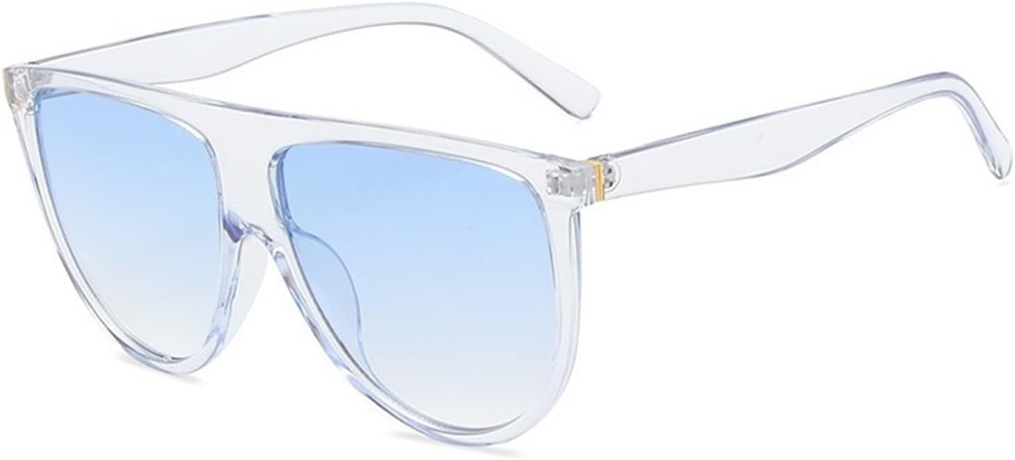 

Мужские солнцезащитные очки с крупной оправой для активного отдыха на природе, женские для отпуска, для поездок на работу, декоративные солнцезащитные очки Generic, Clear