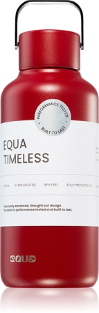 

Бутылка для воды из нержавеющей стали маленькая Equa Timeless, Wine Not 600 ml