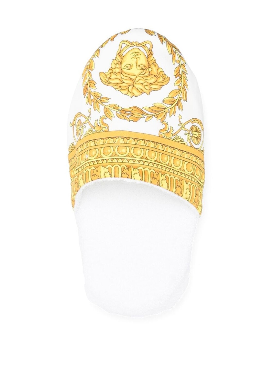 Versace слиперы I Love Baroque, белый — фото 4