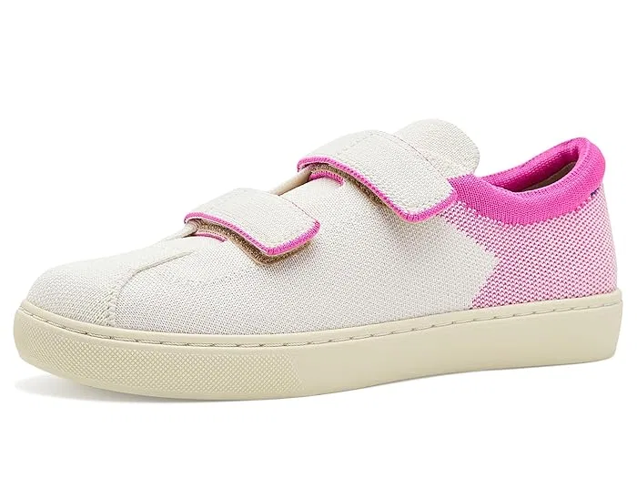 Кроссовки на липучках Strap Sneakers Rothy's Kids, Pink Taffy