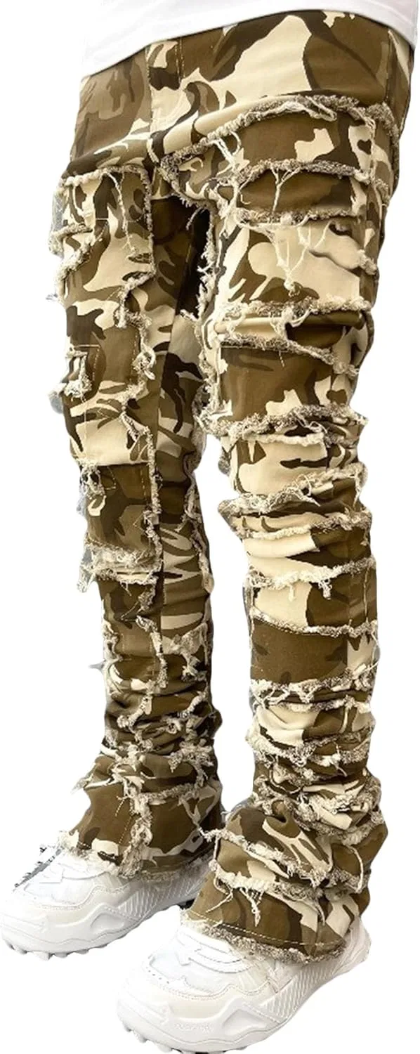 Джинсы, камуфляжные, Camouflage — фото 4