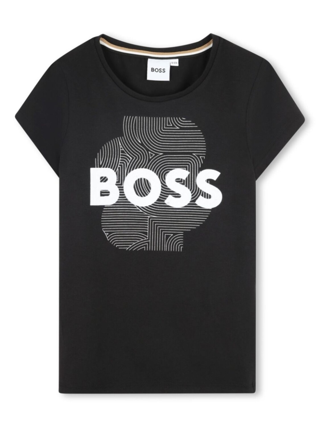 

BOSS Kidswear футболка с логотипом, черный