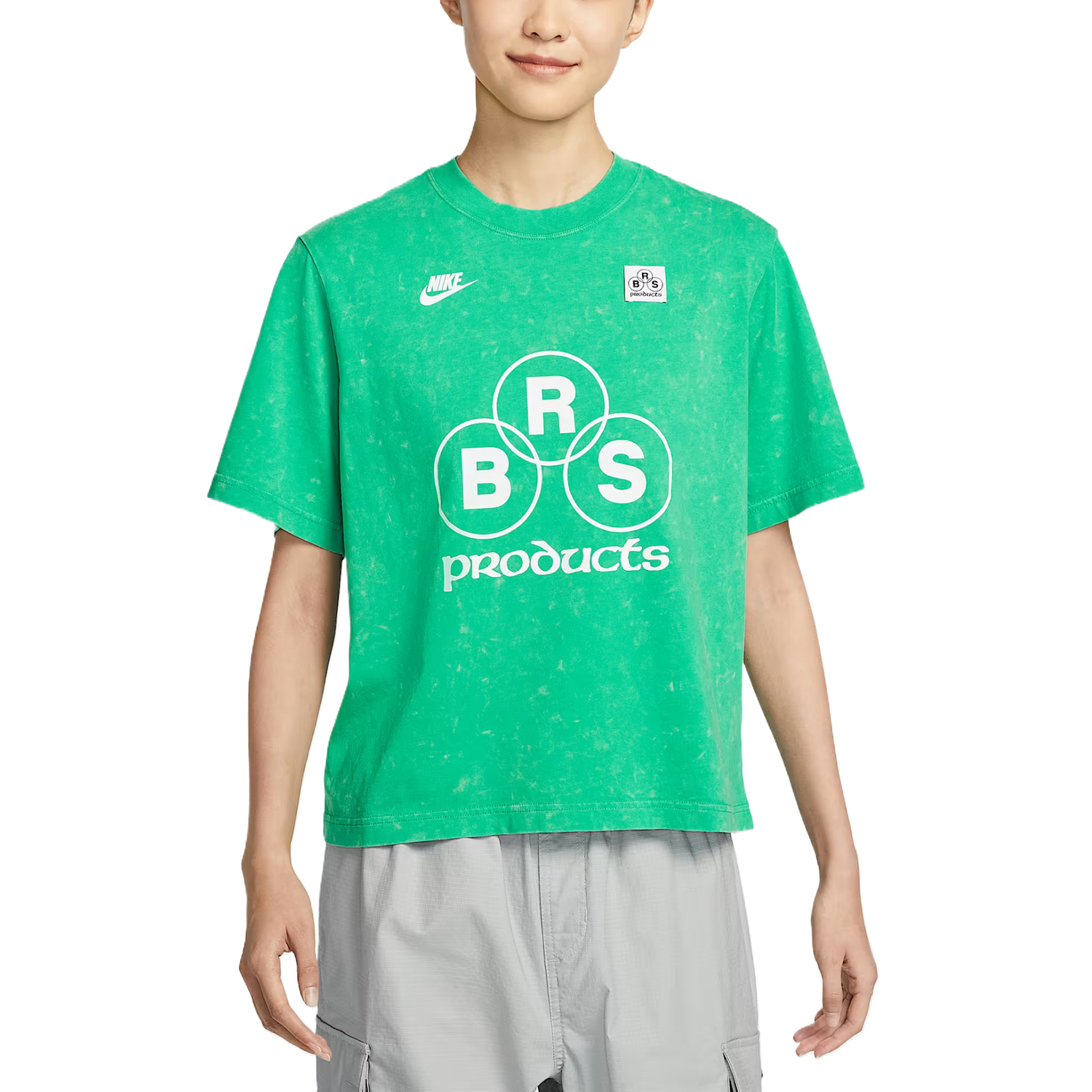 

Nike Футболка с заниженным плечом женская stadium green, Зеленый, Nike Футболка с заниженным плечом женская stadium green