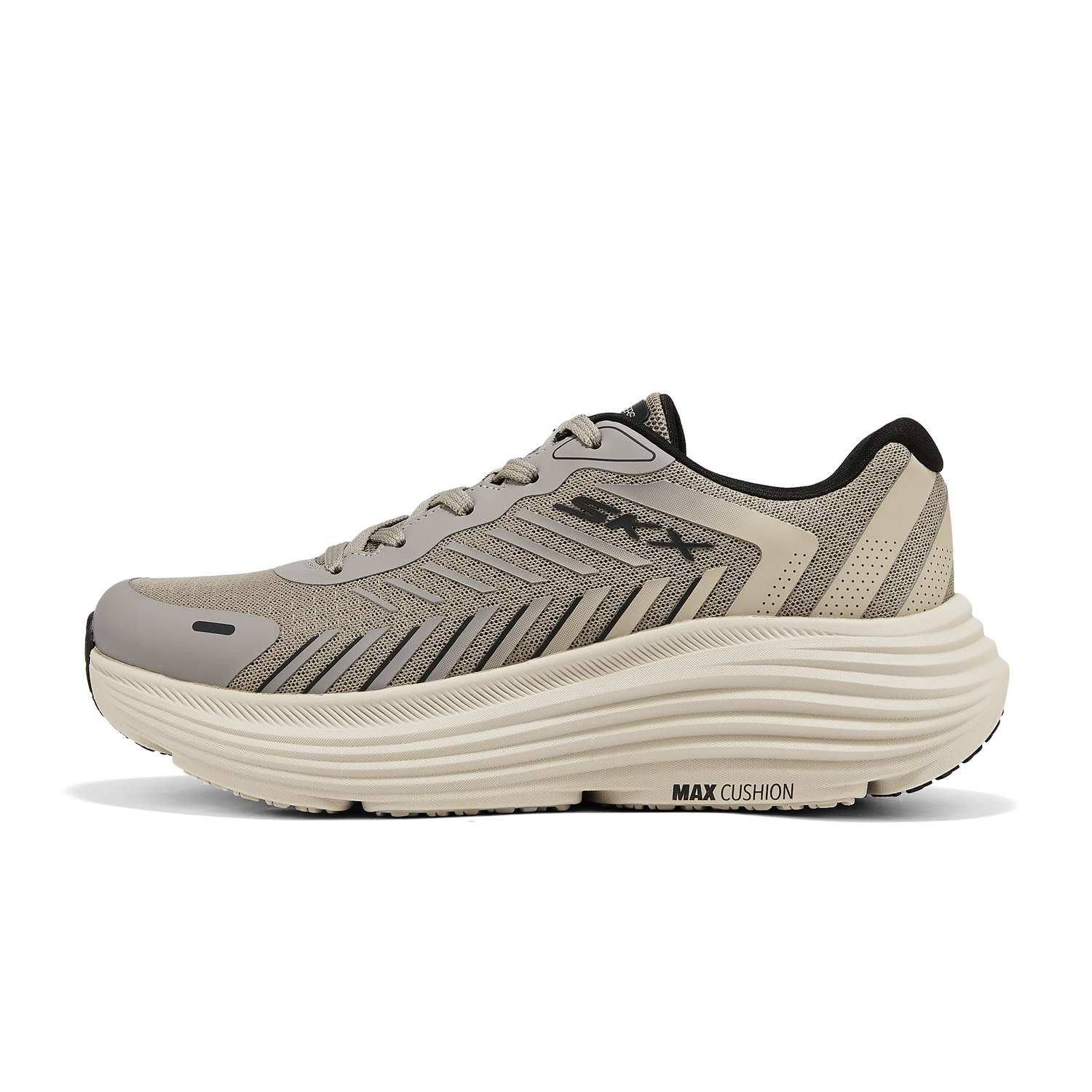 

MAX CUSHIONING ENDEAVOUR дышащие кроссовки для бега мужские Taupe Skechers, серо-коричневый