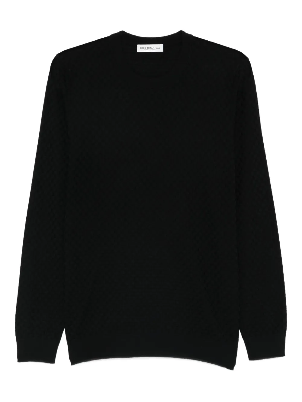 

Футболка с круглым вырезом Goes Botanical, черный