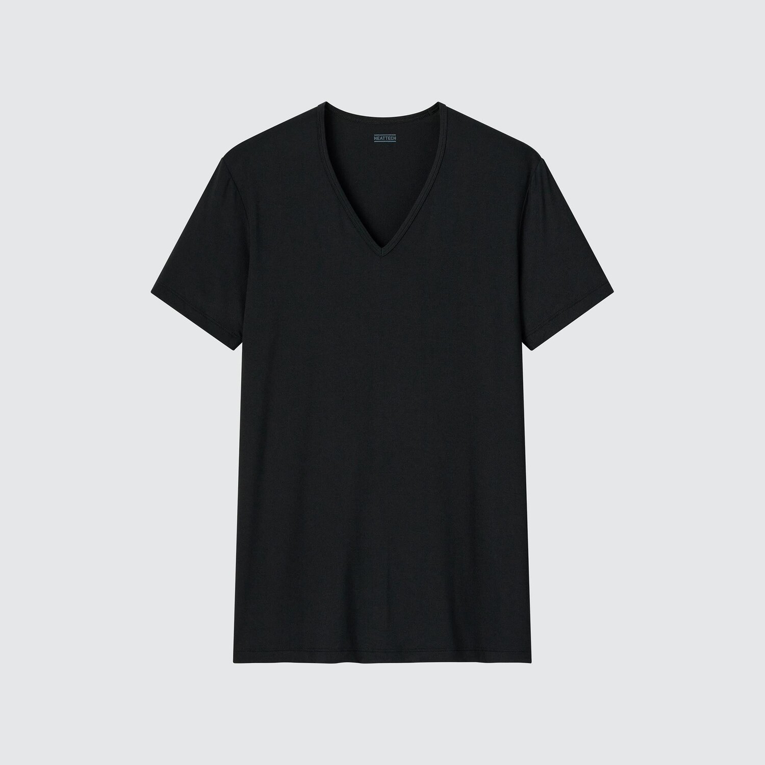 

Футболка Uniqlo Heattech с V-образным вырезом, черный
