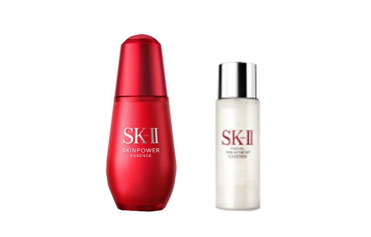 SK-II Набор для ухода за кожей SK II Empowering Radiance Serums Lotion Little Red Bottle Miracle Water увлажняющий 50мл+30мл — фото 3