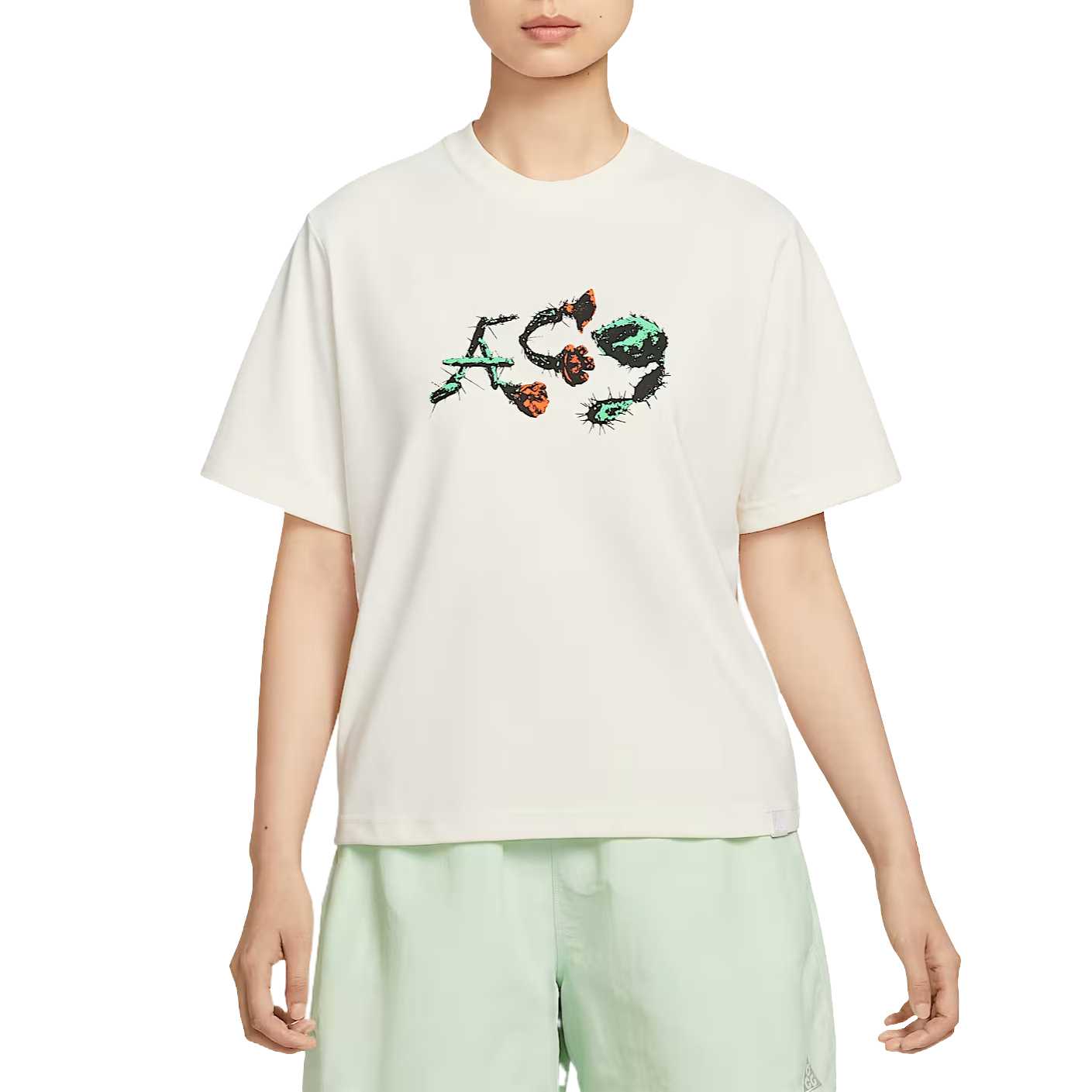 

Футболка Acg Acg Women's Graphic Nike, светлая слоновая кость, Бежевый, Футболка Acg Acg Women's Graphic Nike, светлая слоновая кость