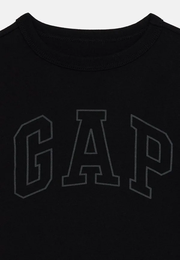 Детская футболка с логотипом gap. Gap, True Black — фото 4