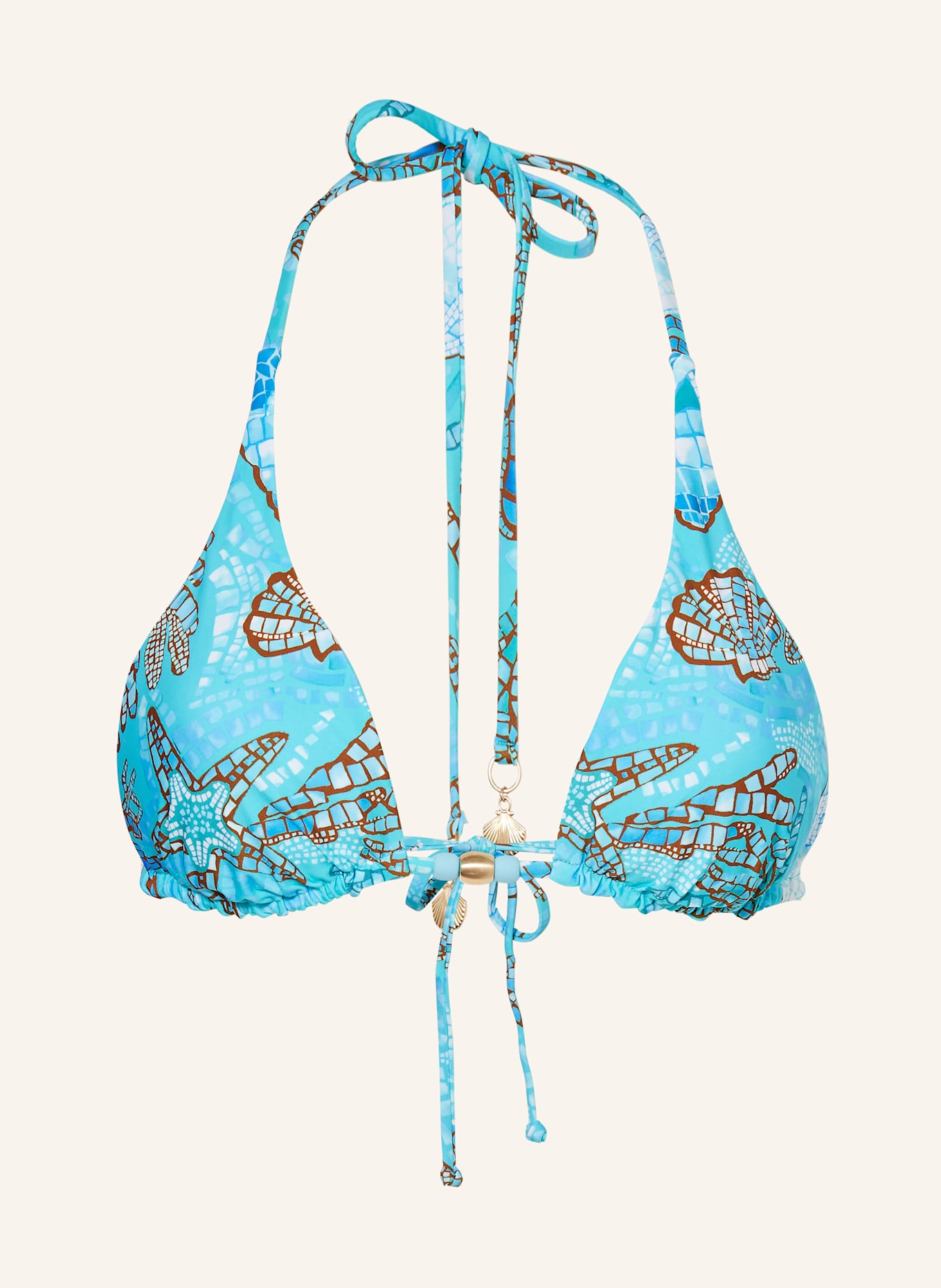 

Треугольный верх бикини la mer Seafolly, мультиколор