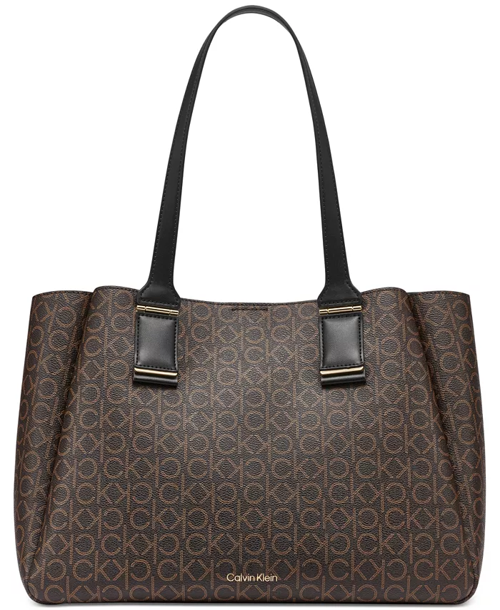 

Сумка JETT TOTE Calvin Klein, коричневый
