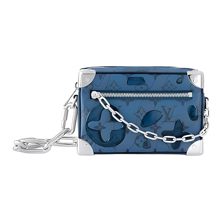 

LOUIS VUITTON Миниатюрный мягкий багаж Абисс Блю