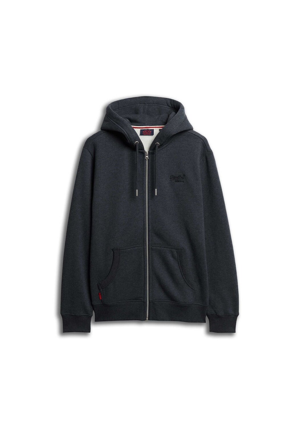 

Мужская толстовка - ESSENTIAL LOGO ZIP HOODIE с капюшоном Superdry., синий