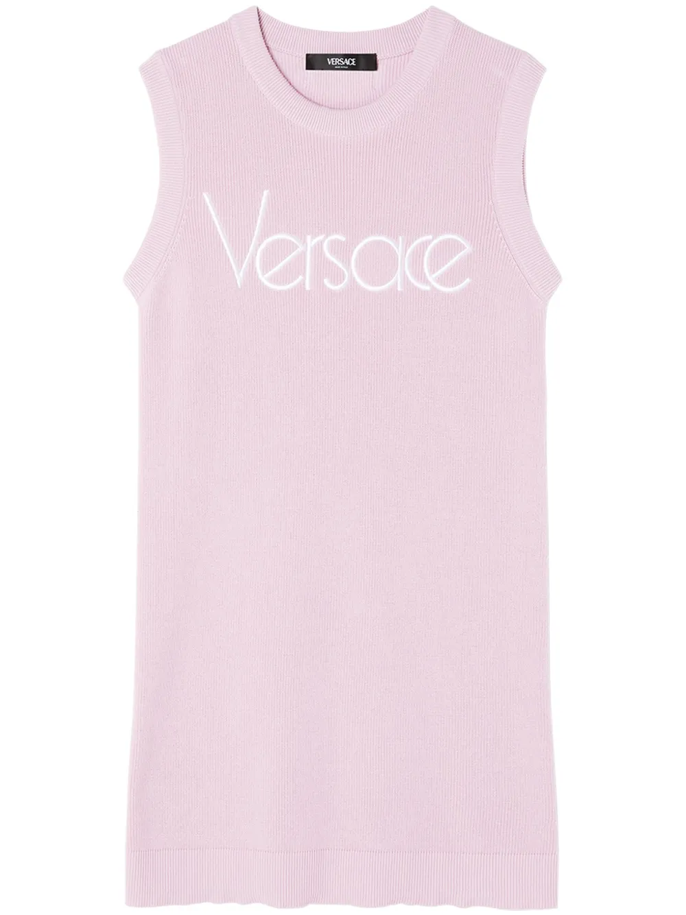 

Трикотажное платье 1978 Re-Edition Logo VERSACE, розовый