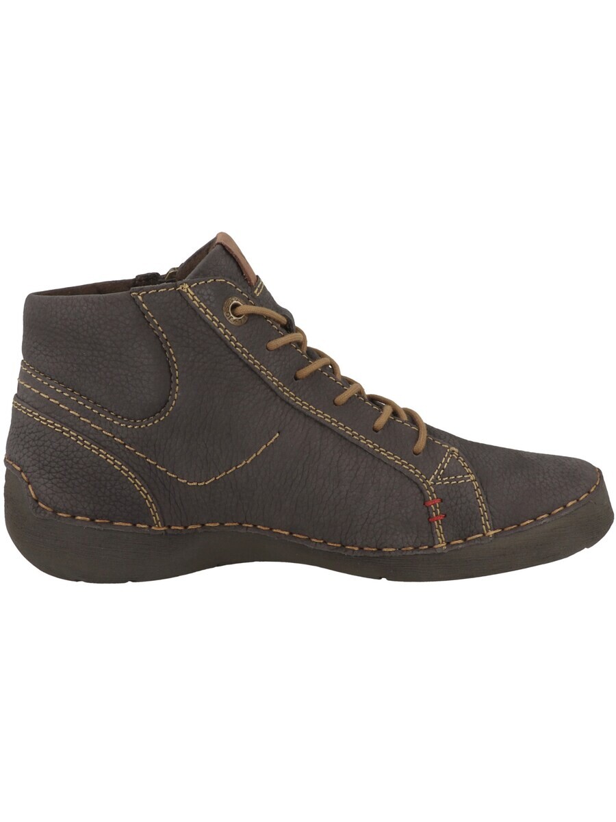 Ботильоны на шнуровке JOSEF SEIBEL Lace-Up Ankle Boots, серый — фото 4