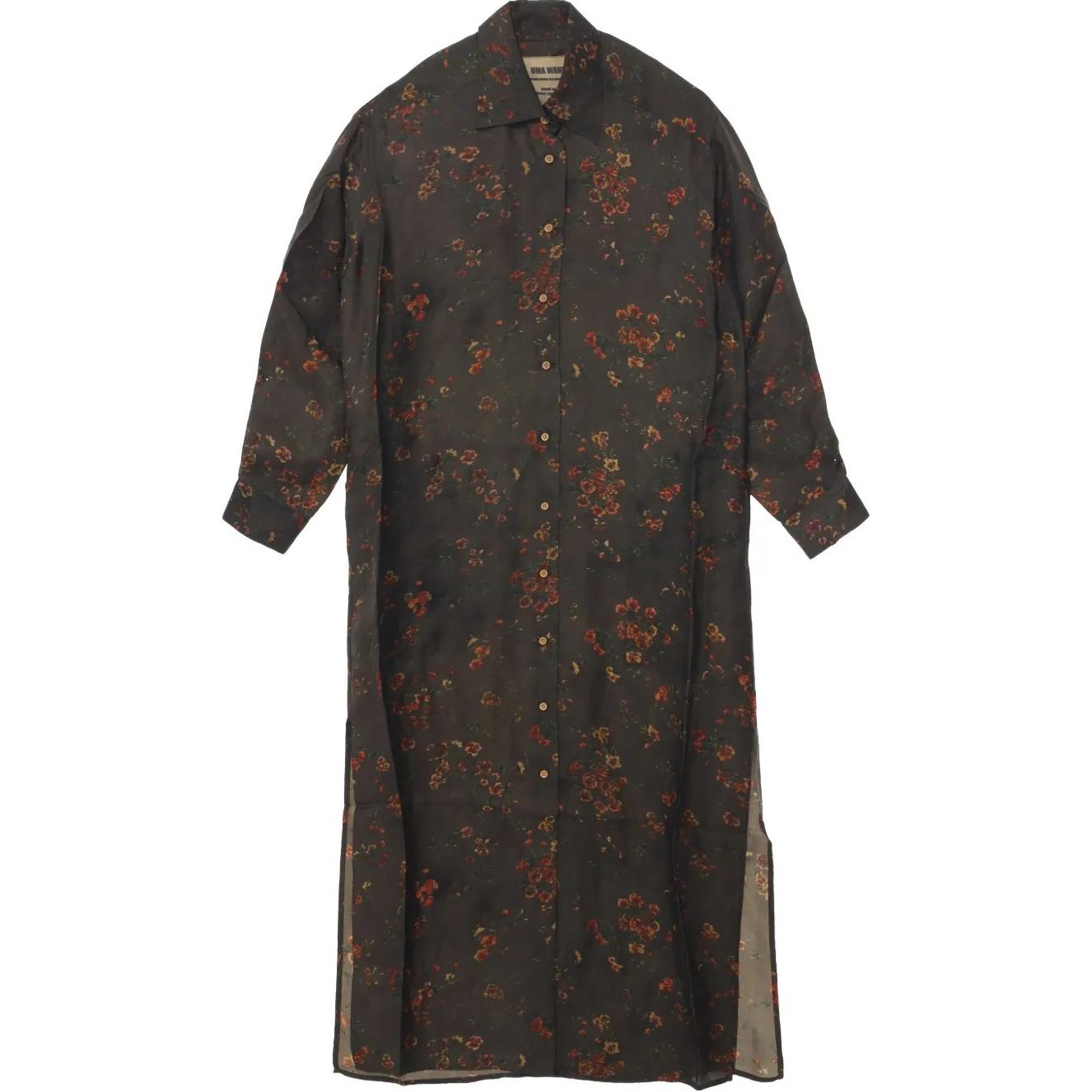 

Платье макси Amare UMA WANG, коричневый