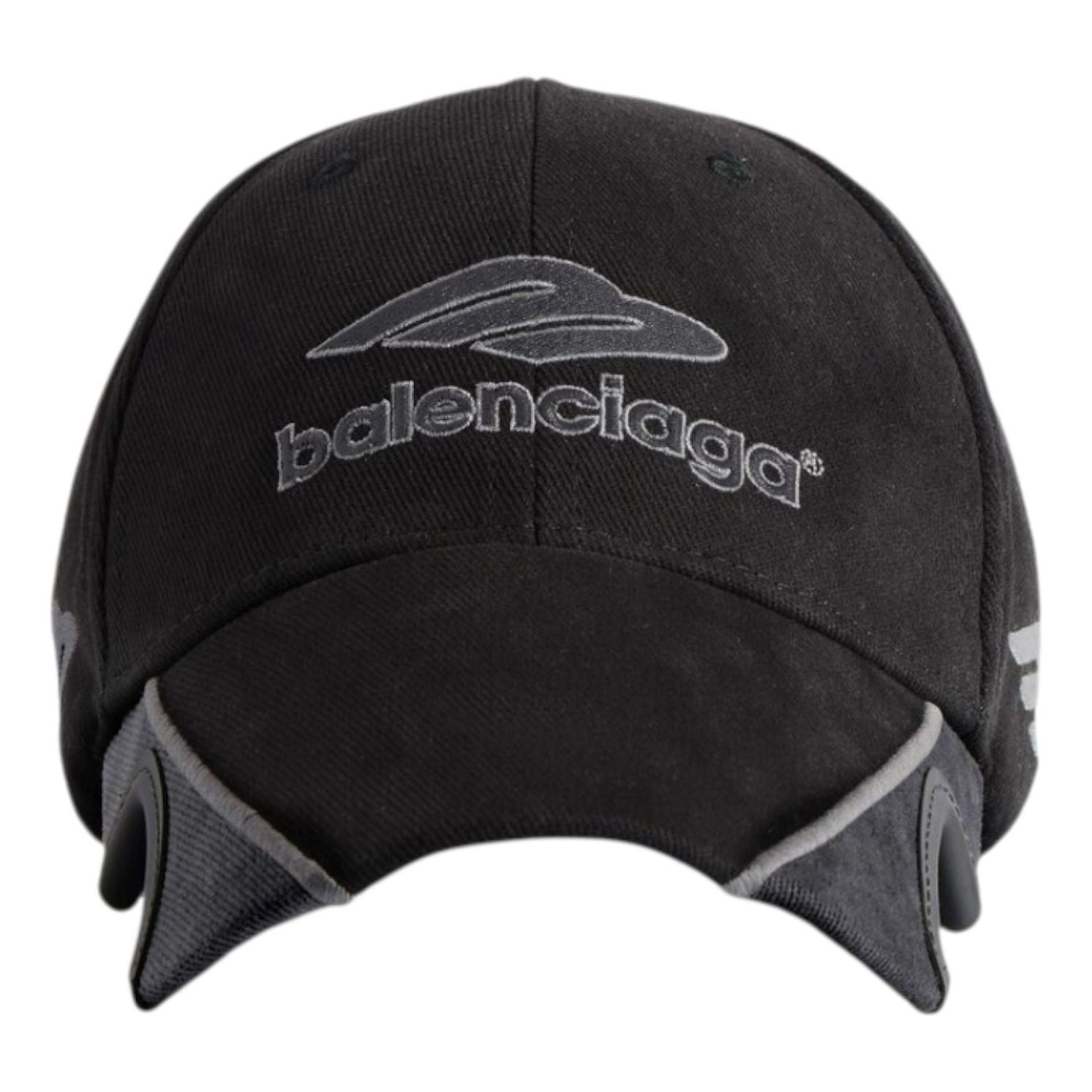 

Бейсболка Balenciaga 3B, цвет «черно-серый»