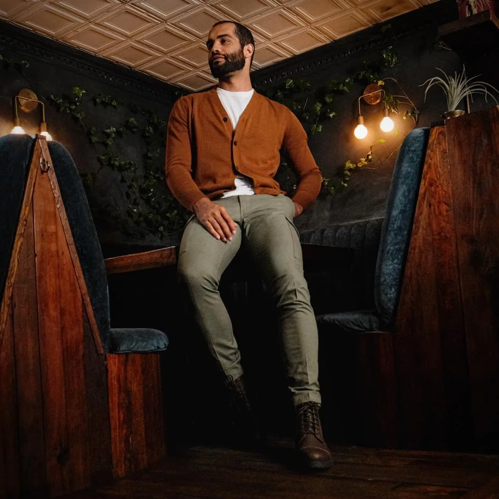 Мужские ботинки Dockers Dudley Rugged с 7 люверсами и перфорированным носком, Dark Brown — фото 2