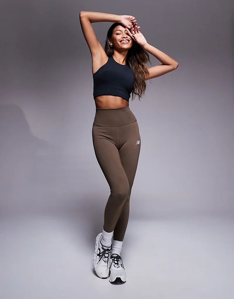 

Леггинсы Harmony High Rise 27 дюймов коричневого цвета New Balance