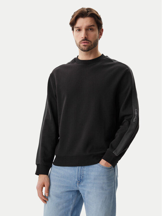 

Толстовка обычного кроя Logo Tape J30J327230 Calvin Klein Jeans, черный