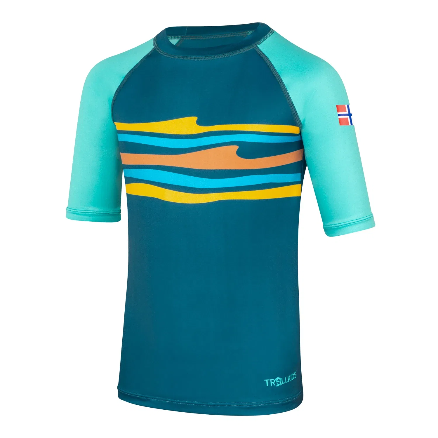 Бадсерф Haukland T, Trollkids, glow blue/navy — фото 3