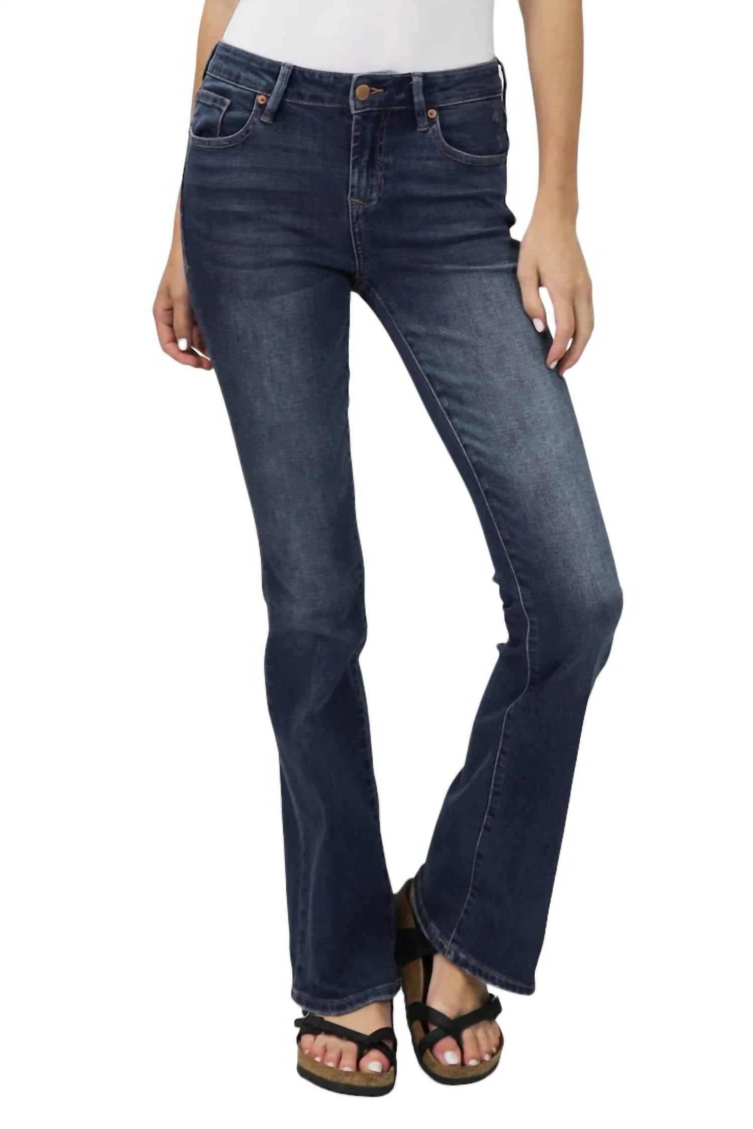 

Джинсы Jaxtyn High Rise Bootcut в Миллбридже DEAR JOHN DENIM, цвет millbridge