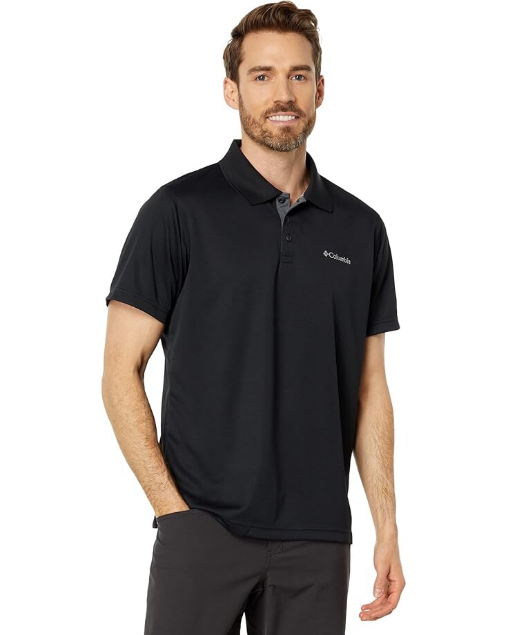 

Поло Columbia Utilizer Polo, цвет Black/Grill