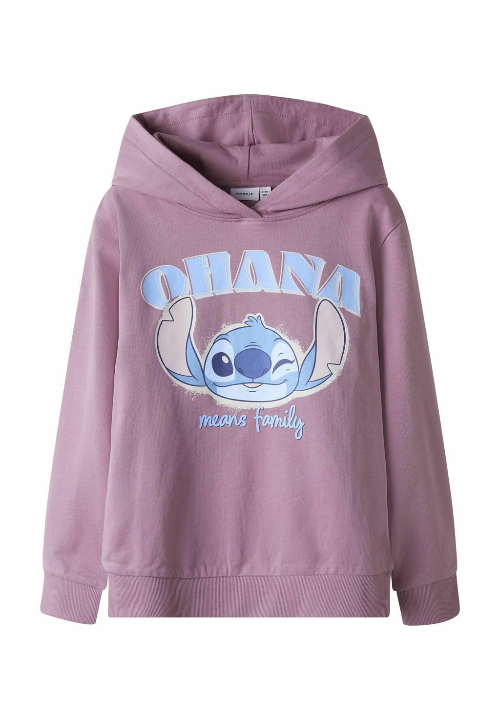 

Толстовка STITCH con cappuccio Name it, лиловый