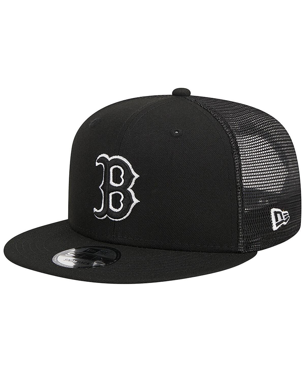 

Мужская черная кепка Boston Red Sox Trucker 9FIFTY Snapback New Era