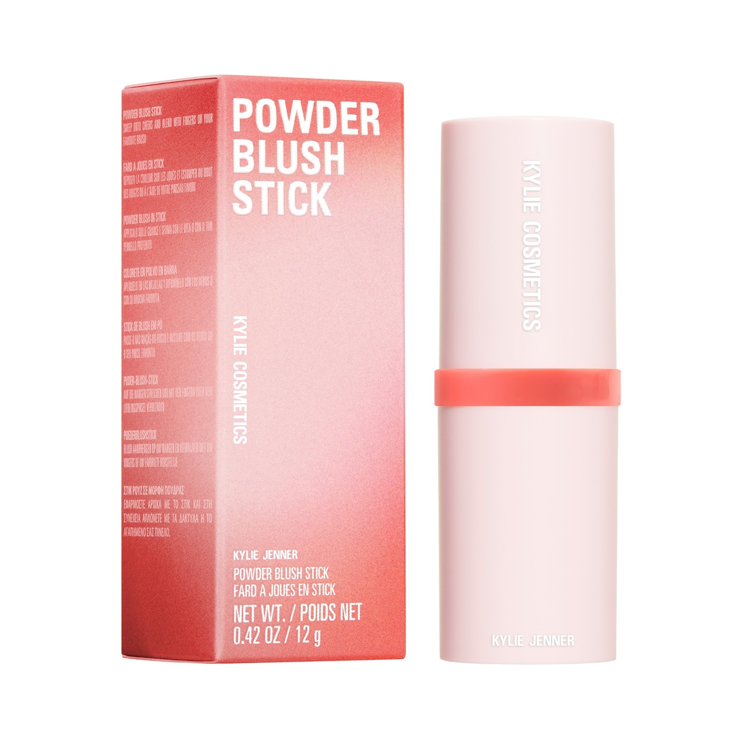 Румяна powder blush stick Kylie Cosmetics, 213 - hey sugar, вес 5 гр. — фото 2