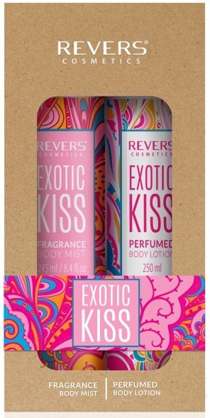 

Подарочный набор спрей 245 мл + бальзам для тела 250 мл Exotic Kiss Revers