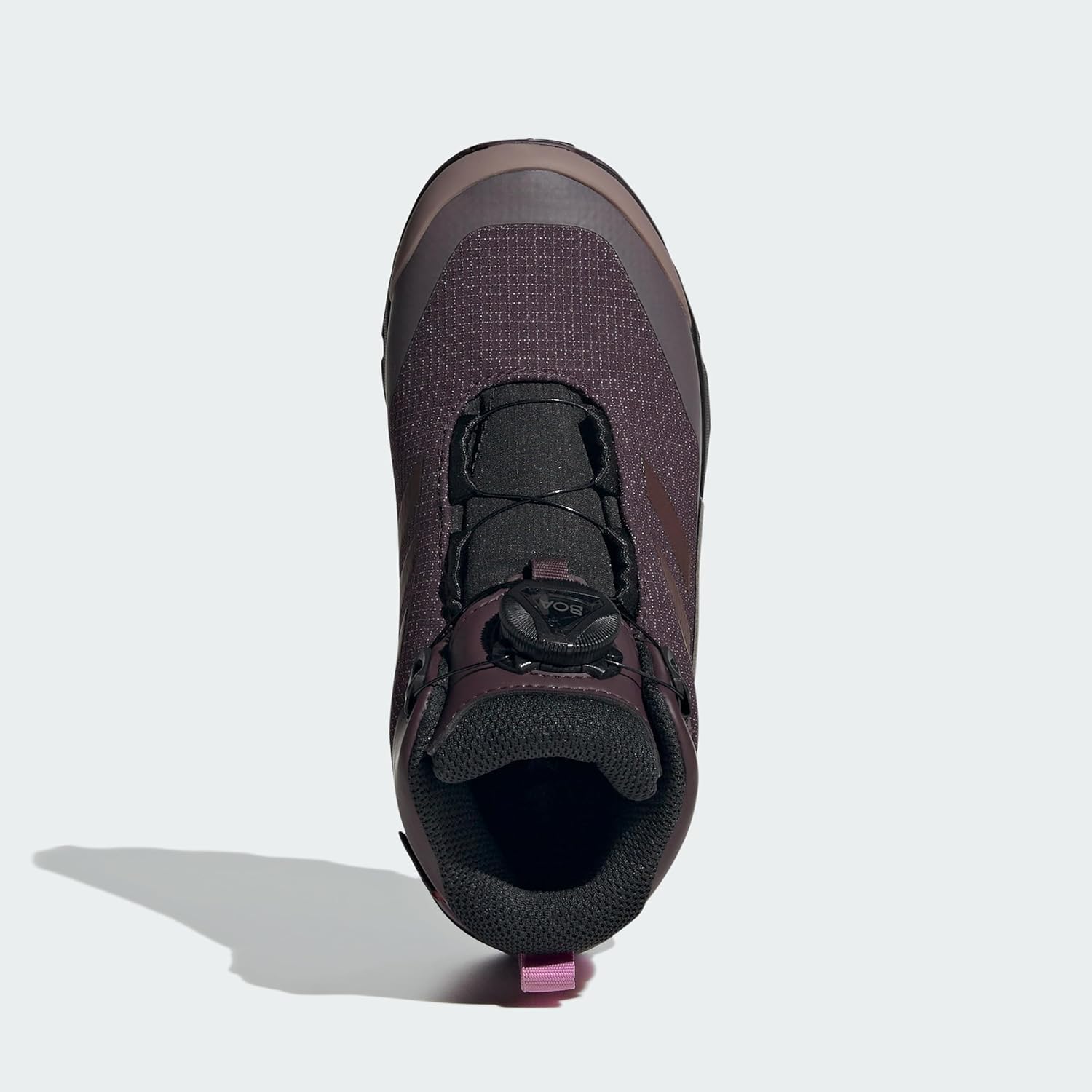 Кроссовки для походов adidas Terrex Winter Mid Boa Rain.rdy для взрослых унисекс, красный/сиреневый/бордовый — фото 3